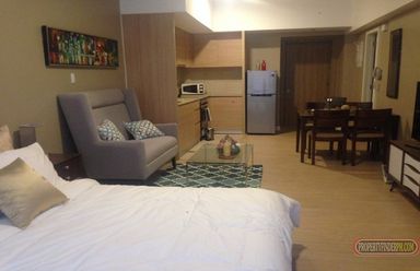 Fully Furnished One Shangri-la Place Ortigas Center Studio Unit For Re02