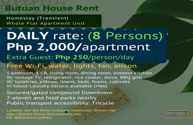 DAILY Rent @ Butuan Homestay Downtown02