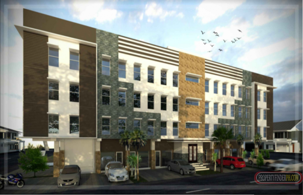 4-Storey Residential Building with Commercial spaces on the GF. can ac01