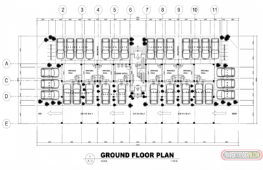 4-Storey Residential Building with Commercial spaces on the GF. can ac02
