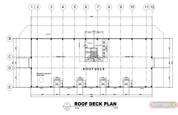 4-Storey Residential Building with Commercial spaces on the GF. can ac03