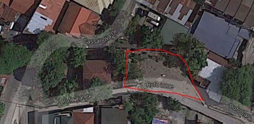 Lot for rent 400 sqm. Tandang Sora Q.C.02
