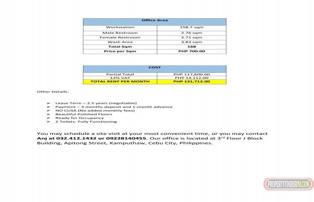 168 Office Space for Rent across Cebu Business Park03