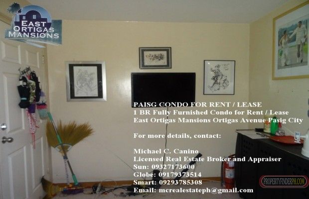 Fully Furnished Condo For Rent in Pasig Ortigas Avenue Ext. East Ortig04