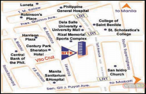 FOR RENT Furnished studio unit near De La Salle Taft and St. Scholasti01