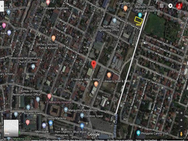For Lease: A 860 sq.m Vacant Lot near future site of S&amp;R Marikina01
