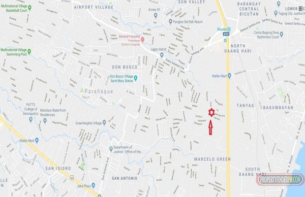 1 Br. Apt with T&amp;B Living Rm/Kitchen Slab Roof Deck In Paranaque.01