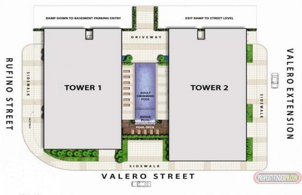 APARTMENT/CONDOMINIUM FOR RENTMAKATI SIGNA RESIDENCES1BR w/ SEMI F04
