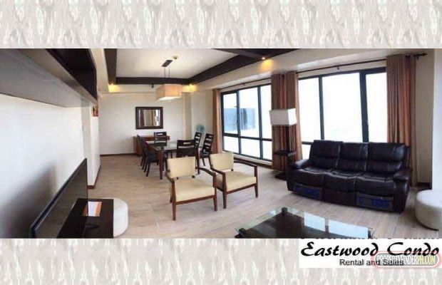 "Furnished Three Bedroom Condo for Rent in Eastwood, Quezon City"04