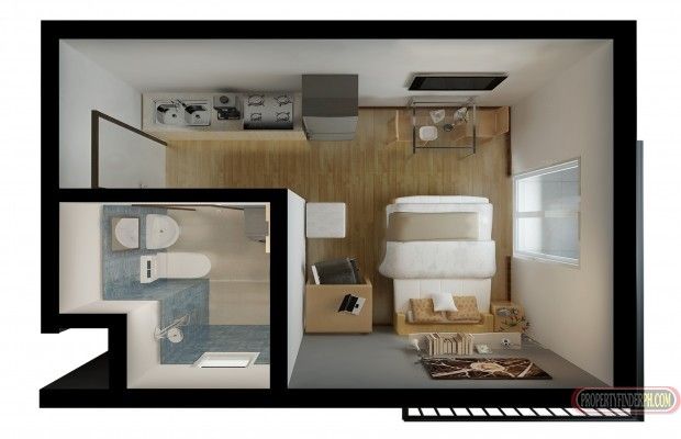 Studio type Condominium for rent fully furnished located near JY Squar03