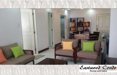 "Fully furnished 1 bedroom Condo For Rent in Eastwood City, Quezon City"02