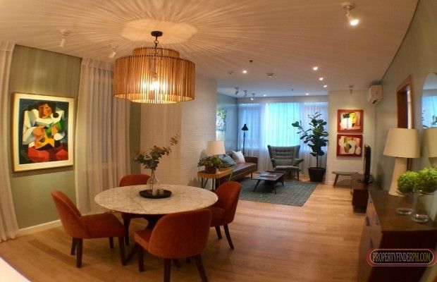 Ayala Park Terraces 1 Bedroom with Den (with parking) for LEASE03