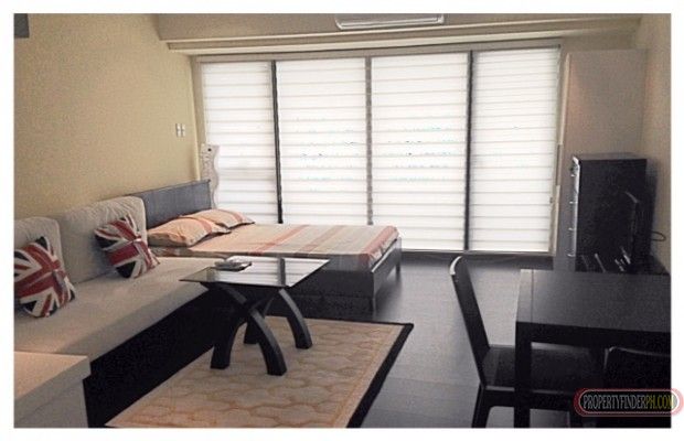 For Lease: Knightsbridge Residences Makati Fully Furnished Studio Unit01
