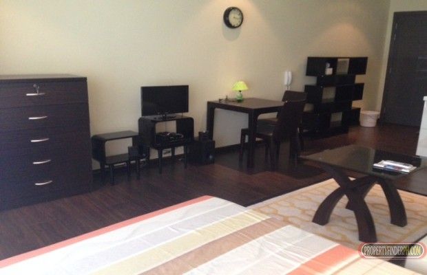 For Lease: Knightsbridge Residences Makati Fully Furnished Studio Unit04