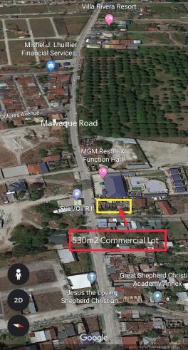 "530m2 Commercial Lot along Mawaque Road, Mabalacat City"01