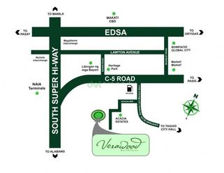 For Rent 2 Bedroom Bare with Parking Verawood Residences Taguig DMCI H02