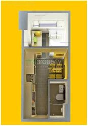 1 Bedroom Bare Unit for Rent Berkeley Residences Katipunan Near Ateneo02