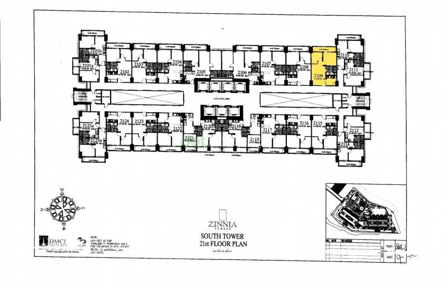 For Rent 2 Bedroom Bare in Zinnia Tower EDSA Munoz Quezon City.03