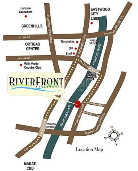 3 Bedroom Tandem Unit with Parking For Rent Riverfront Residences Pasi04