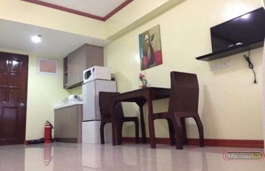 "Fully Furnishedfree sky &amp; cobdo duesfiber optic internet P 3,500"02