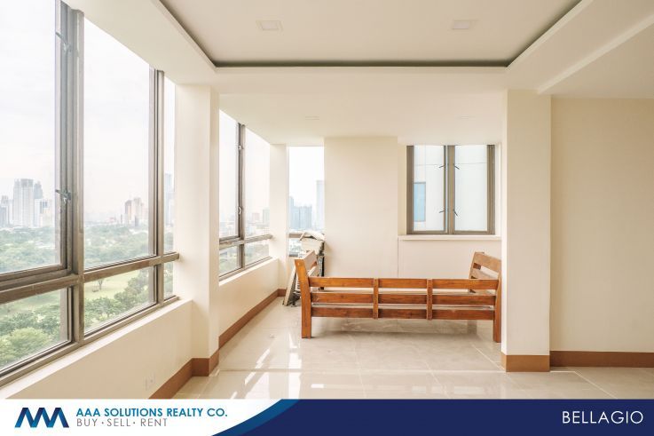 2BR Loft Condo For Rent in Bellagio Tower 3 BGC Unfurnished Facing Gol04