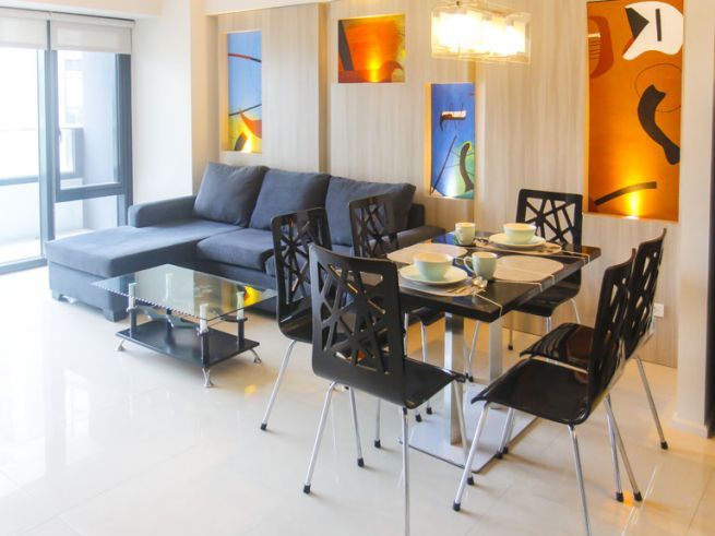 "For Rent: Arya Residences, 1 Bedroom, Furnished w Parking, 65sqm, BGC"01