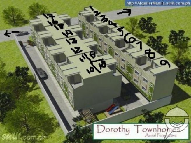 One Unit Townhouse for Rent in QC04