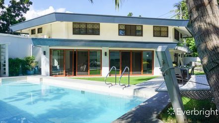 "House For Rent with Spacious Backyard and Pool in Dasmarinas Village,"02