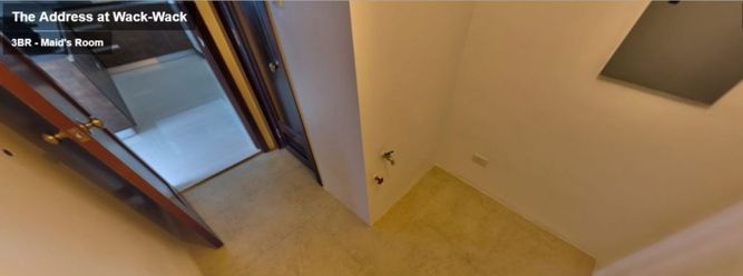 Three 3 Bed Room unit Fully Furnished The Address @ Wack Wack02