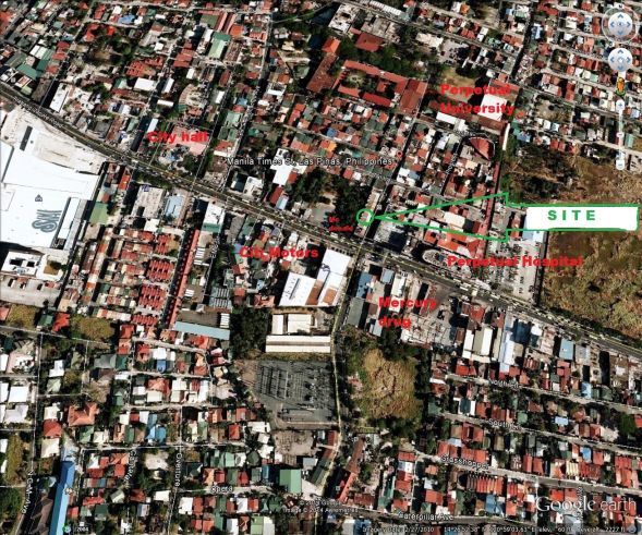 Offc. Comml Unit at Times Bldg. near Perpetual University Las Pi?as fo03