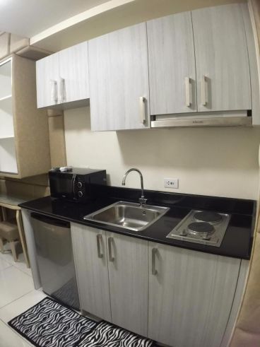 "cozy studio unit furnished for lease in Green Residences for 16,000"03