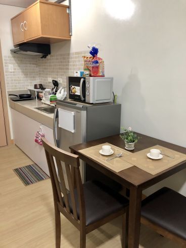 Fully furnished studio type condo unit at Trees Residences04