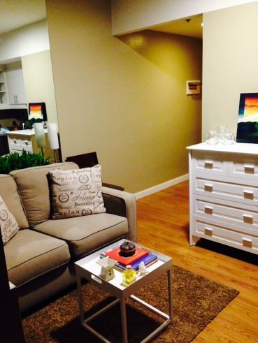 "Studio, Fully-furnished condo unit for rent The Grand Midori Makati -"04