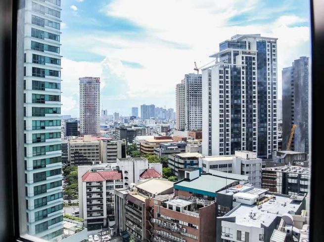 "Studio, Fully-furnished condo unit for rent in Greenbelt Chancellor -"04