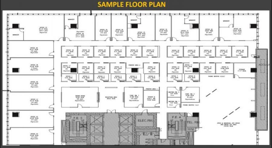FOR LEASE: 22 Hot Desks/Co-working Area at Tower 1 Uptown BGC Taguig04