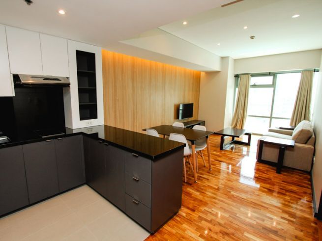"1-bedroom, Fully-furnished condo unit for rent in One Legazpi Park"01