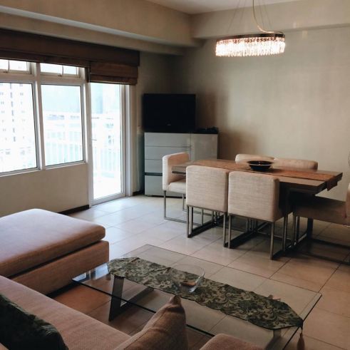 "For Rent: Narra Tower at One Serendra, 3 Bedroom, Furnished w Balcony,"03
