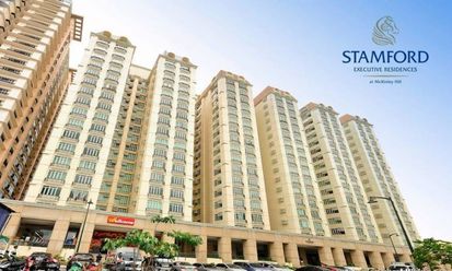 Furnished Studio Unit For Rent in Stamford Residences Mckinley Hill Ta02