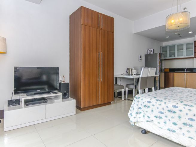 "Studio, Fully-furnished condo unit for rent in Greenbelt Excelsior - M"03