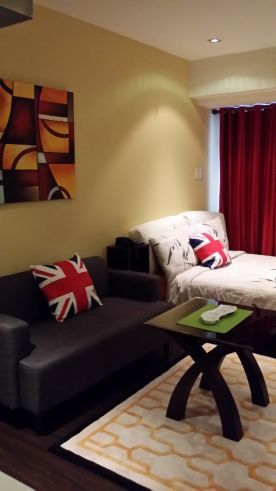 Fully Furnished Studio Unit in Century City Makati near Rockwell04