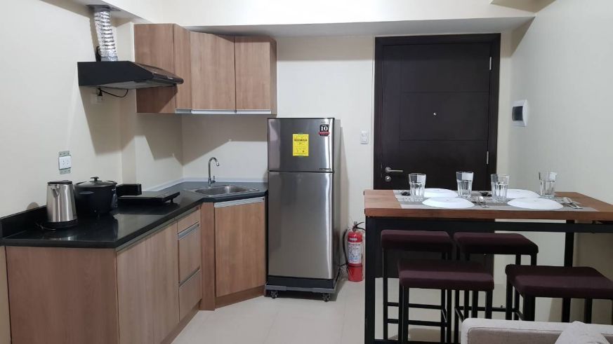 Fully furnished studio with parking at Avida Towers Vita at Vertis Nor03