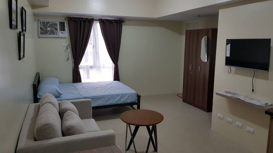 Fully furnished studio with parking at Avida Towers Vita at Vertis Nor04