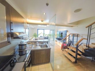 Interior designed 1 Bedroom Loft w/ balcony in One Rockwell West Tower02