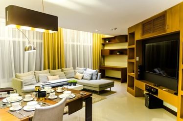 Fully Furnished 2 Bedroom Unit with Parking and bath tub for Rent at O02