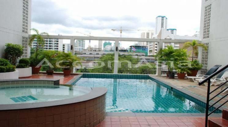 Contemporary Mansion Apartment  2 Bedroom For Rent BTS Asok - MRT Sukh04