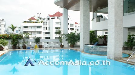 A Classic Style Apartment  3 Bedroom For Rent BTS Asok - MRT Sukhumvit02
