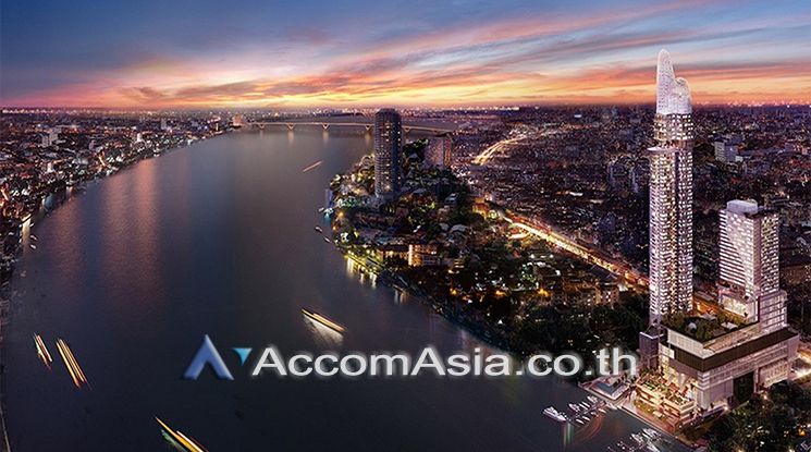 Canapaya Riverfront Residence Condominium  2 Bedroom For Rent BRT Rama01