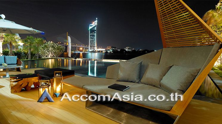 Canapaya Riverfront Residence Condominium  2 Bedroom For Rent BRT Rama03