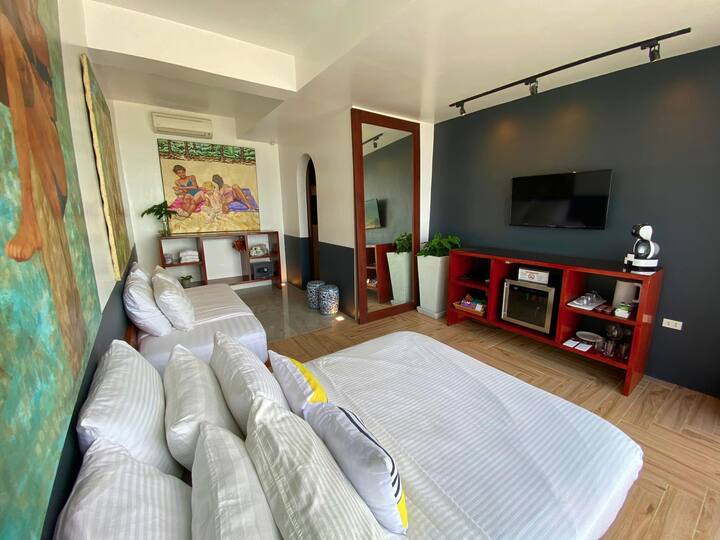 マレー、フィリピンのデザイナーズホテルのお部屋07