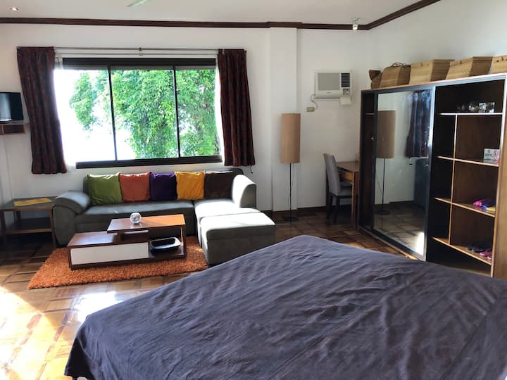 マレー、フィリピンのアパートホテルのお部屋08